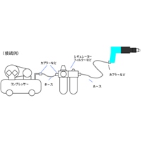 EA158DE 13mm/800rpmエアードリル_選択画像03