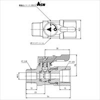 EA425CB-3 Rc3/8xR3/8ミニボールバルブ_選択画像04