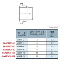 EA425CX-6C 6mmチューブアタッチメント_選択画像04