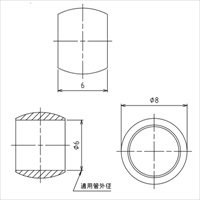 EA426AD-6 6mm(1/8)リング玉(2個)_選択画像04