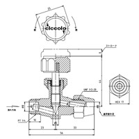 EA426CF-208 R1/4x8ニードルバルブフレアー_選択画像04