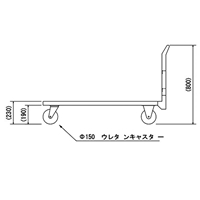 EA520BS-1 500kg運搬車(ステンレス製)_選択画像02