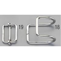 EA628WL-19 30mm平ゴムロ-プ遊動金具(2個)