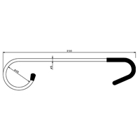 EA638DW-56 25-32mm/230mmポ-ル用フック_選択画像04