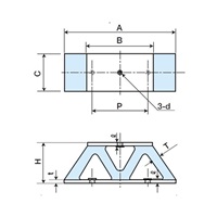 4mm/22mm[山形]防振ゴム_選択画像04