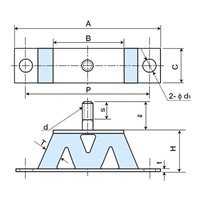 EA949HS-246 M8/30mm[山形]防振ゴム_選択画像04