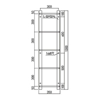 EA951SC-13 350x1300mm/5段タラップ(ステン_選択画像02