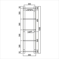 EA951SC-13 350x1300mm/5段タラップ(ステン_選択画像04