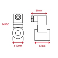 DC24V/φ50mm/500N電磁マグネットホルダー_選択画像02