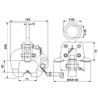 EA984DE-1R 1tonレ-ル吊クランプ_選択画像03