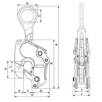 EA984DL-1 1ton竪吊クランプ_選択画像03