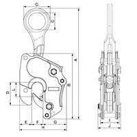 EA984DL-2 2ton竪吊クランプ_選択画像04