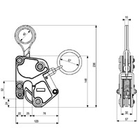 EA984DL-10 0.5ton鋼板竪吊クランプ_選択画像03