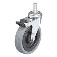 EA986GF-13 100mm/M10キャスタ-(自在･ネジ･