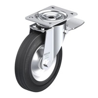 EA986HC-200 200mmキャスタ-(自在金具･前輪