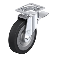 EA986HJ-14 200mmキャスタ-(自在金具･前輪