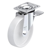 EA986HM-6 200mmキャスタ-(自在金具･前輪ブ