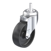 100mm/M12キャスタ-(自在金具･ネ