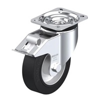 EA986JE-2 125mmキャスタ-(自在金具･後輪ブ