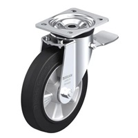 EA986JF-200 200mmキャスタ-(自在金具･前輪