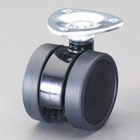 EA986TG-1 40mmキャスタ-(ツインホイ-ル)