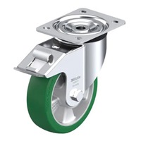 EA986JK-3 160mmキャスタ-(自在金具･後輪ブ