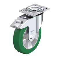 EA986JK-4 200mmキャスタ-(自在金具･後輪ブ