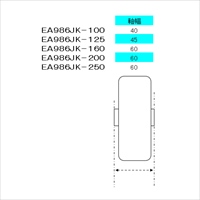 EA986JK-160 160mmキャスタ-(自在金具)_選択画像04
