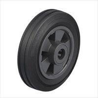 EA986MC-5 150x40mm車輪(ラバ-タイヤ