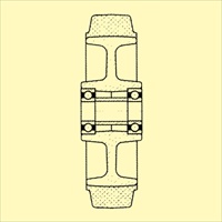 125x37車輪(ラバータイヤ･ナイロンリム･ロ_選択画像02