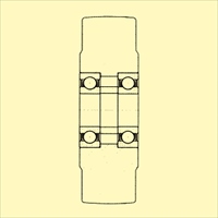 EA986ML-125 125x55mm車輪(MCナイロン･ボ-_選択画像02