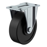 EA986PF-1 25mmキャスタ-(固定金具付)