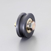 EA986RA-409 90mm戸車車輪(重量用･V型･コ型