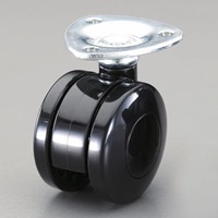 EA986TA-40 40mmキャスタ-(ツインホイ-ル・