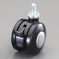 EA986TB-340 40mmキャスタ-(ツインホイ-ル･