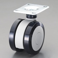 EA986TE-1 75mmキャスタ-(ツインホイ-ル)