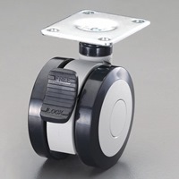 EA986TE-7 100mmキャスタ-(ツインホイ-ル・