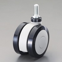 EA986TE-12 100mmキャスタ-(ツインホイ-ル)