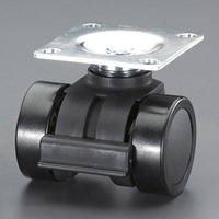 EA986TJ-6 66mmキャスタ-(ツインホイ-ル･ブ