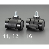 EA986TJ-12 66mmキャスタ-(ツインホイ-ル･M_選択画像02