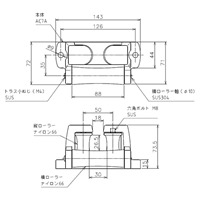 EA987SJ-11 100mm三方ロ-プガイド(アルミ製_選択画像03