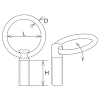 EA638BQ-10 M10x25/35径リングボルト/SUS製_選択画像03