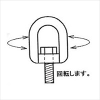 EA638C-3 M8x19/64スイベルBOLTステンレス_選択画像04