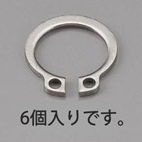 EA949PA-422 22軸用スナップリングSUS/6個