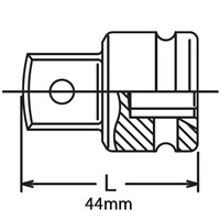EA164D-46 1/2sqx3/4sq　ソケットアダプタ-_選択画像02