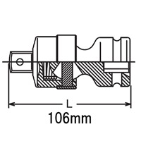 EA164E-1 3/4sqインパクトジョイント_選択画像04