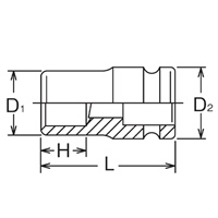 EA164EF-19 3/4sqx19mm ナットソケット_選択画像03