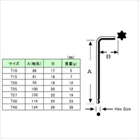 EA573TE-50 T10-T40/7本組キ-レンチ_選択画像03
