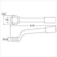 EA613GD-75 75mm打撃メカネレンチ_選択画像02