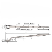 EA613D-19 19x341mm組立用メガネレンチ_選択画像02